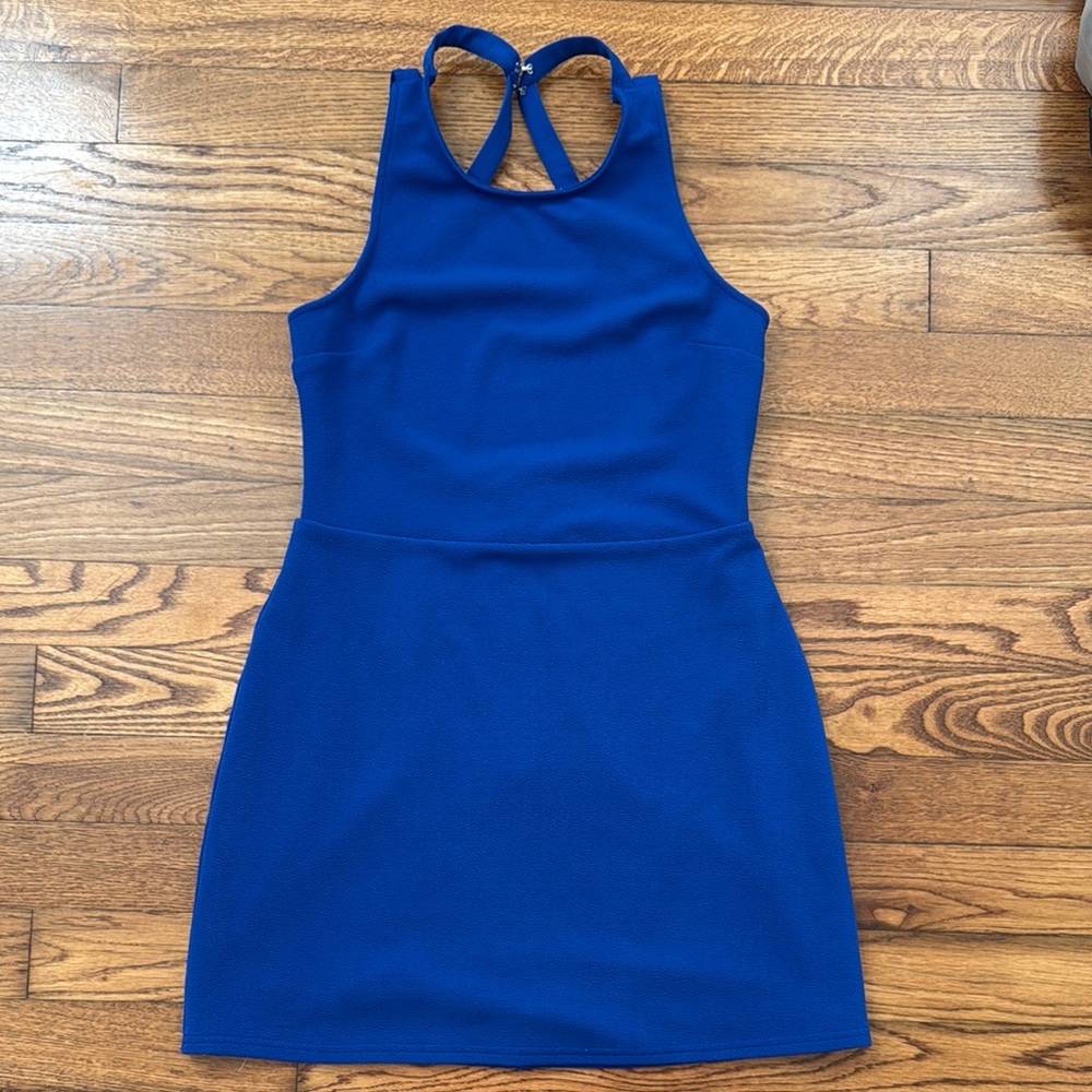 Blue Cocktail Dress